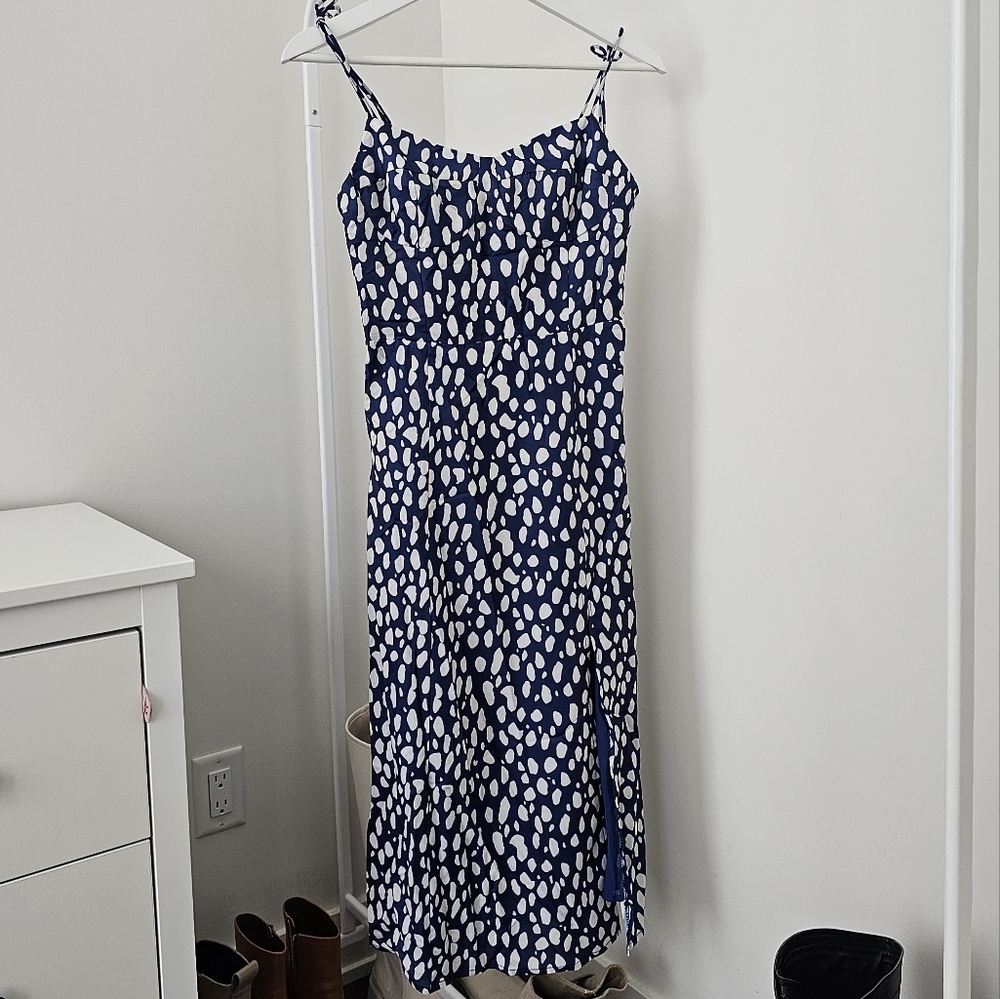 Blue Midi Dress
